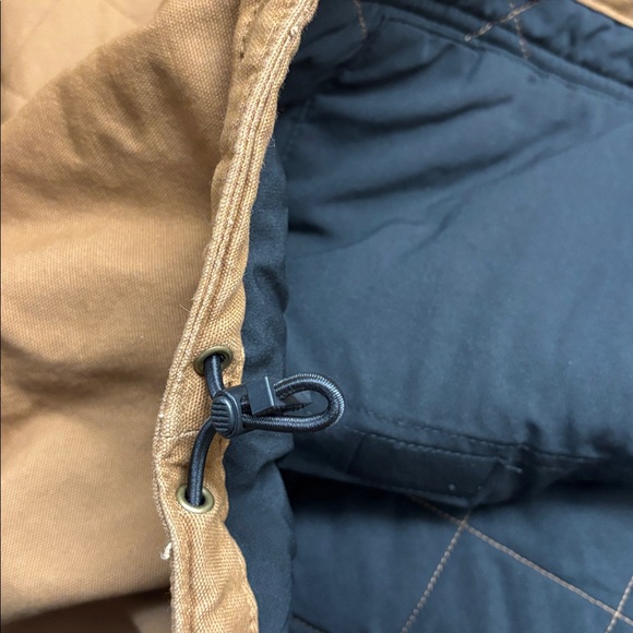 Carhartt Women’s Size 2X (20-22) Quilted Rugged Flex Relaxed Vest BRN OV4423-W - Picture 8 of 11